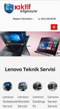 Mobile Screenshot of lenovoservis.com